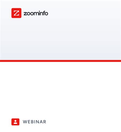 zoominfo training academy|Live Webinars .